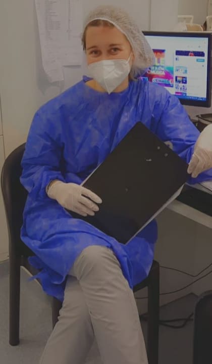 A Ivonne Ríos le faltan algunas materias para recibirse de licenciada en enfermería