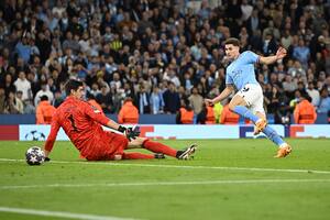 El video del gol de Julián Álvarez en el triunfo de Manchester City sobre Real Madrid en la Champions League