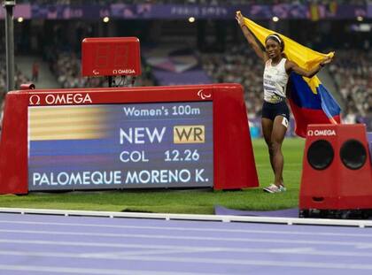 A Karen Palomeque la llaman "la princesa del paratletismo" en Colombia.
