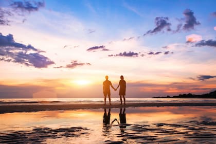 A la distancia, soñaban con verse.