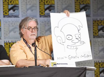 “A la gente le encanta hacerse la ofendida”, dijo Matt Groening, creador de Los Simpson, respecto de la polémica por Apu