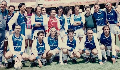 A la par del programa, el elenco de Videomatch jugaba partidos de fútbol para promocionar distintos lugares