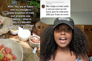 Le cobraron 150 dólares por un desayuno, se llevó una lección y compartió un sabio consejo