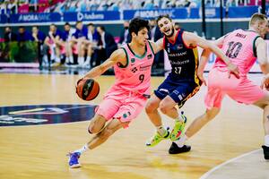 A Leandro Bolmaro le dieron una oportunidad como titular y no la desaprovechó: convirtió 26 puntos en el triunfo de Barcelona