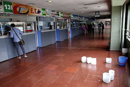La terminal de ómnibus de Retiro