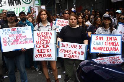 A lo largo de los meses, los gremios salieron a manifestarse en contra de los ajustes en el INTA