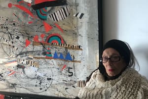 A los 108 años, la artista Ides Kihlen sigue pintando y pensando en su obra