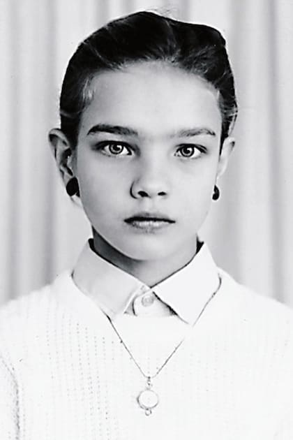 A los 13, en una foto que publicó en su cuenta de Instagram con un consejo que se daría hoy: “Aprendé a perdonarte. Aprendé a amarte”.