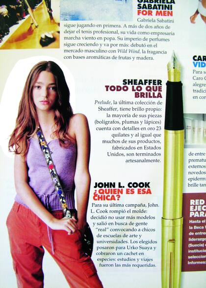 A los 14 años, Urko Suaya me convocó para una campaña de John L. Cook