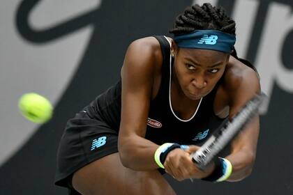 A los 15 años y 7 meses Gauff ganó su primer título WTA; en la temporada ya subió 614 puestos