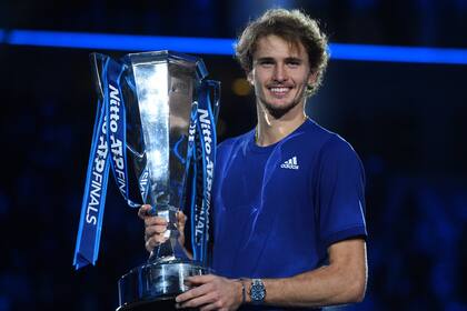 A los 24 años, el alemán Alexander Zverev se consagró en el torneo de Maestros, en Turín.