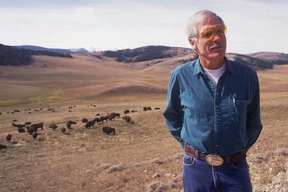 A los 24 años heredó la compañía publicitaria de su padre, que se suicidó por una deuda millonaria (Linda Best/Bozeman Daily Chronicle via AP, archivo)