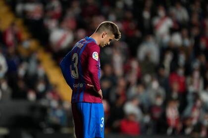A los 35 años, Gerard Piqué se despedirá este sábado del Camp Nou y del fútbol profesional