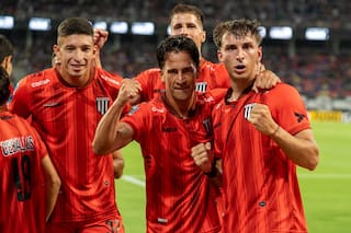 Hizo un gol a los 4 minutos de su debut en la primera y le dio al Gimnasia mendocino un triunfo en su estreno
