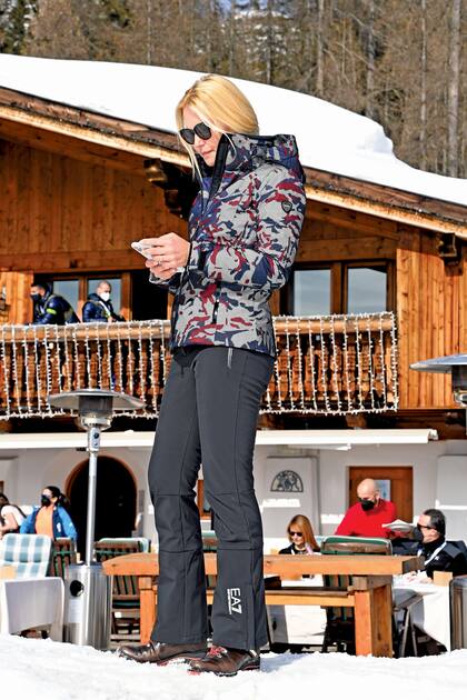 A los 49, mantiene su figura de
modelo y deportista