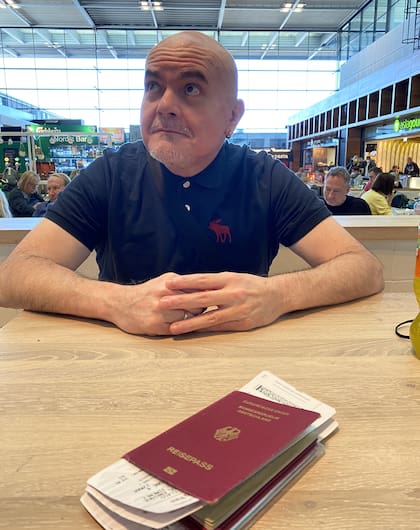 A los 53 años, Sergio se convirtió en ciudadano alemán, un destino que jamás hubiera imaginado.