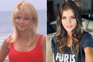 A los 57 años, Donna D’Errico, encendió las redes con el mítico traje que la hizo famosa en Baywatch