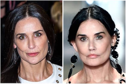 A los 58 años, Demi Moore lució muy distinta sobre la pasarela de la Semana de la Alta Costura parisina