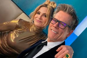 Kevin Bacon recreó un arriesgado truco de la coreografía de Footloose junto a Kyra Sedgwick