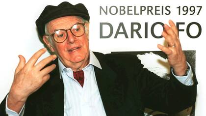 A los 90 años murió Dario Fo, premio Nobel de Literatura en 1997