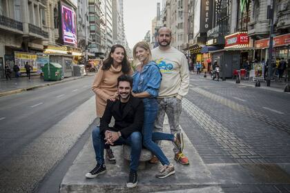 A los actores Gonzalo Heredia, Eugenia Tobal, Laura Azcurra y Nicolás Garcia Hume no les preocupa la compentencia, esperan que la propuesta que ellos tienen guste al público y los acompañe