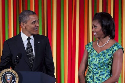 Barack Obama y Michelle Obama