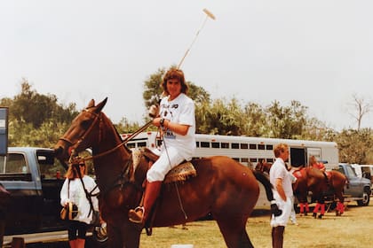 "A mí siempre me importó lo que pudiera demostrar en la cancha, no lo que dijeran”, asegura. Este recuerdo es de 1991.