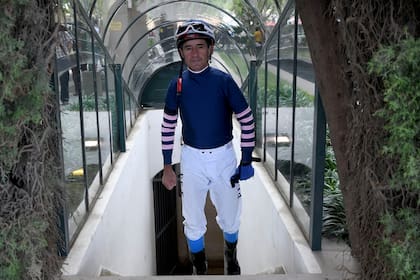 A Pablo Falero se lo verá vestido de jockey en la Argentina por última vez este sábado en Palermo