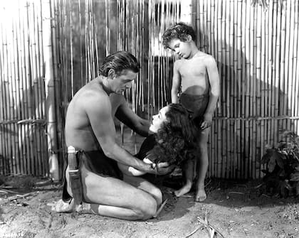 A partir de la cuarta entrega se suma Boy, el "hijo" de Tarzán.