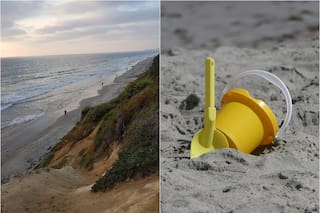 La inusual medida en una ciudad de California: prohíben cavar hoyos en la playa