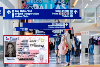 A partir de mayo, los aeropuertos de EE.UU. pedirán como documentación una licencia bajo la normativa de Real ID