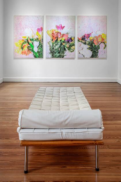 A partir de una particular técnica Obero logra un efecto añejado y contemporáneo.