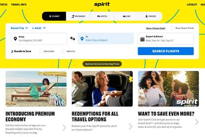 A pesar de encontrarse en bancarrota, todavía es posible comprar boletos para los vuelos de Spirit Airlines; sus operaciones continúan con normalidad (Spirit Airlines)