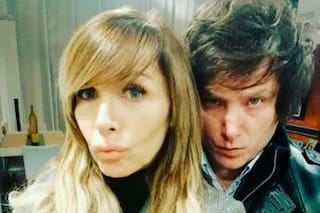 Recuperada del accidente isquémico, Daniela se reencontró con Javier Milei