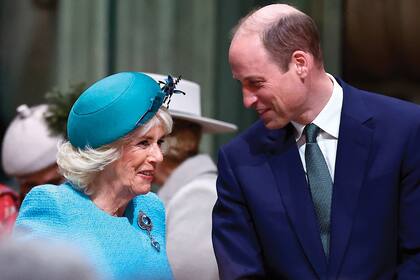 A pesar de las dificultades que atraviesan, Camilla y William se mostraron sonrientes.