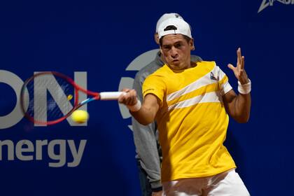 A pesar de mostrar un gran nivel, no le alcanzó a Sebastián Báez para vencer a Lorenzo Sonego