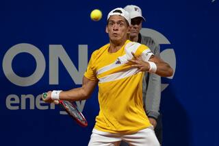 Sebastián Báez ya es una atracción: dio batalla frente a Sonego, aunque no hubo batacazo