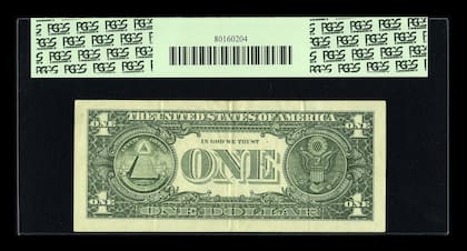 A pesar de que su valor nominal es de US$1, en el mercado de subasta podría valer mucho más si tiene esta característica que lo hace único