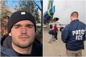 Es venezolano, vivía en EE.UU. legalmente y suplicó ser deportado a Italia tras seis meses en custodia del ICE