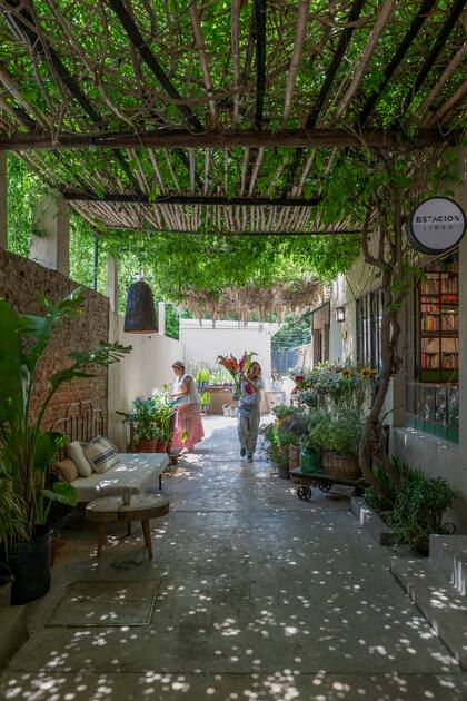 A pesar de su apariencia renovada, la pensión conserva su estructura original.