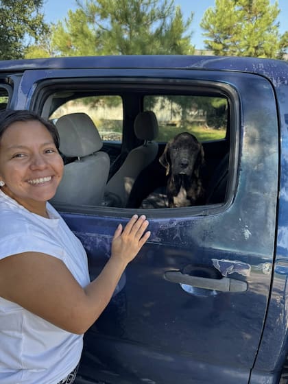 A pesar de su deplorable estado, tenía un carácter cariñoso. “Era la perrita más amigable del mundo, no paraba de mover la cola".