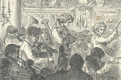 A pesar de su sordera, Beethoven participó en el estreno de su Novena Sinfonía