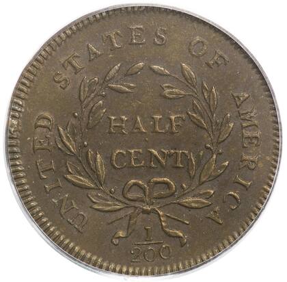 A pesar de su valor nominal de solo medio centavo de dólar, en el mercado de coleccionista puede alcanzar precios por hasta US$525 mil