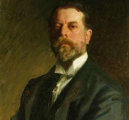 A pesar del escándalo con "Madame X", el pintor estadounidense John Singer Sargent (1856-1925) fue el retratista más exitoso de su generación (Autorretrato 1906)