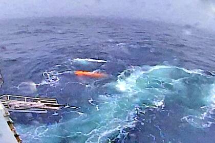 A pesar del mal tiempo, las tareas de búsqueda continuaron