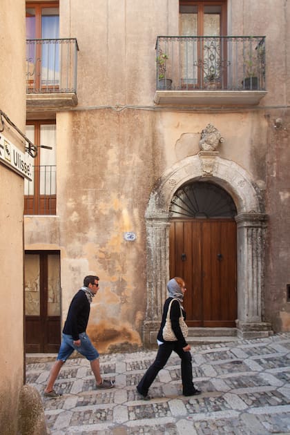 A pie por las calles de Erice