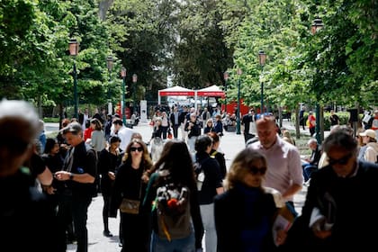 A pocos días de la apertura de la Biennale, Venecia está plena de visitantes: ya llegaron los artistas, coleccionistas, críticos de arte, curadores y directores de museos