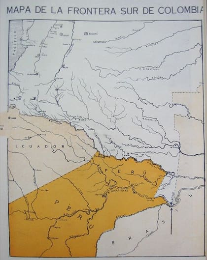 A principios del siglo XX, los límites entre Colombia y Perú no estaban claros