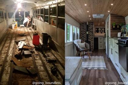 A pulmón: todo lo construido fue por ellos mismos y compartieron la aventura en su página personal