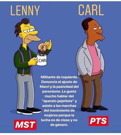 ¿A qué candidatos argentinos votarían los personajes de Los Simpsons?